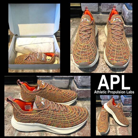 Athletic Propulsion Labs APL Techloom Zipline Multi Melange Shoes Men's 11.5 US - Picture 1 of 9